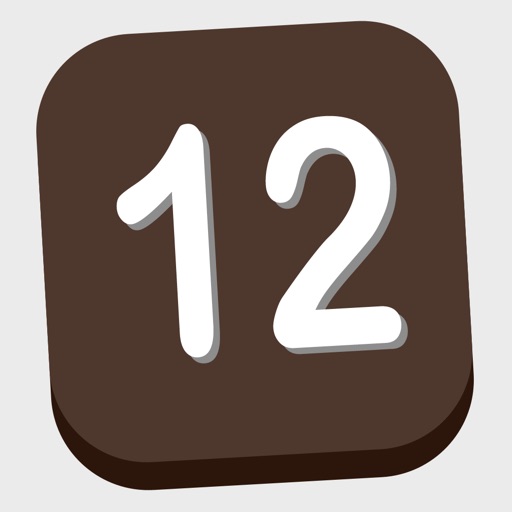 Get 12 - A Simple Puzzle Game. Just get twelve. iOS App