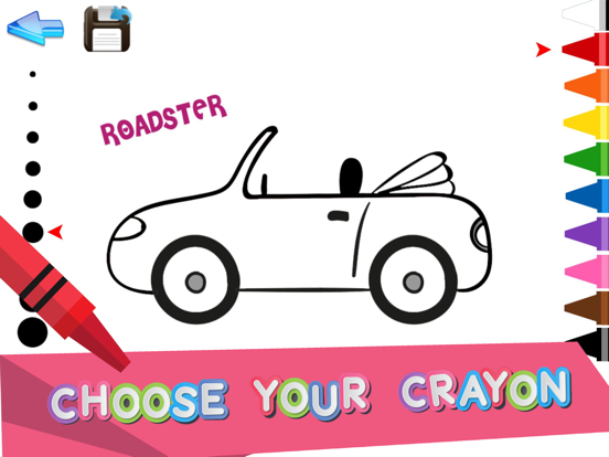 Screenshot #5 pour Mini Car Coloring - voitures jeux de coloriage