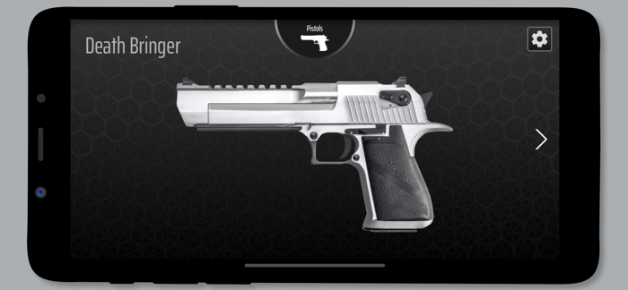 Gun Simulator - Shake to shoot