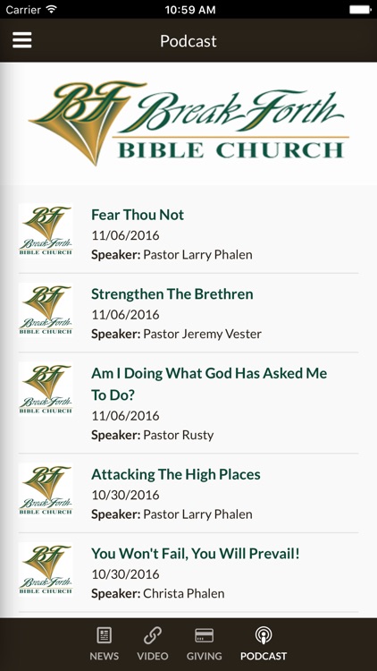 Break Forth Bible Church of Glendive, MT screenshot-3