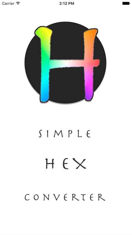 Simple Hex Converter by Travis Poppleton