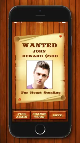 Game screenshot i WANTED- Wanted Poster Free apk