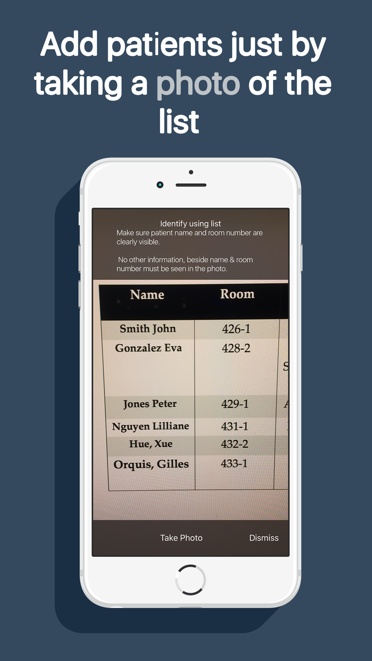 Roundr Lite : Patient lists
