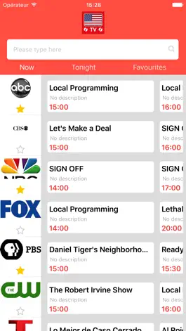 Game screenshot US American TV Listings (USA) mod apk