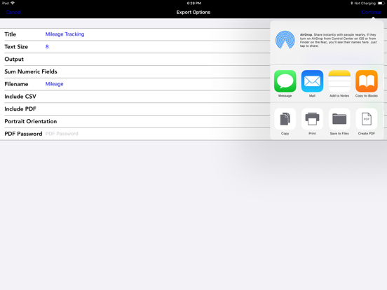 Organize, Send iPad screenshot 5 - Productivity app