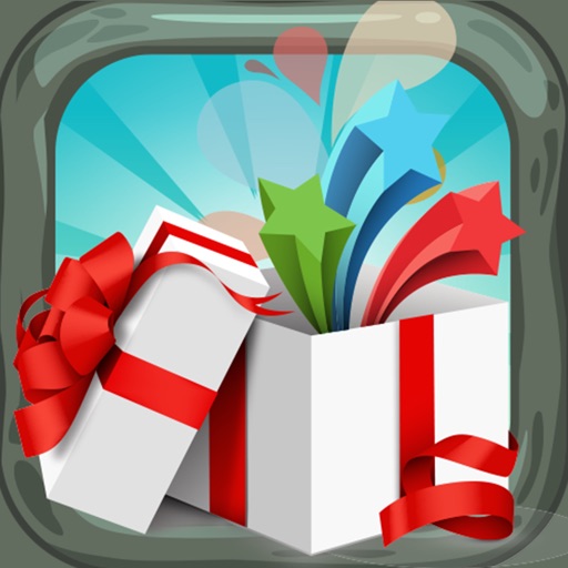 New Year Gift Box Match Icon