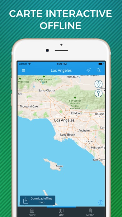 Screenshot #3 pour Los Angeles Guide Voyage avec Offline Maps