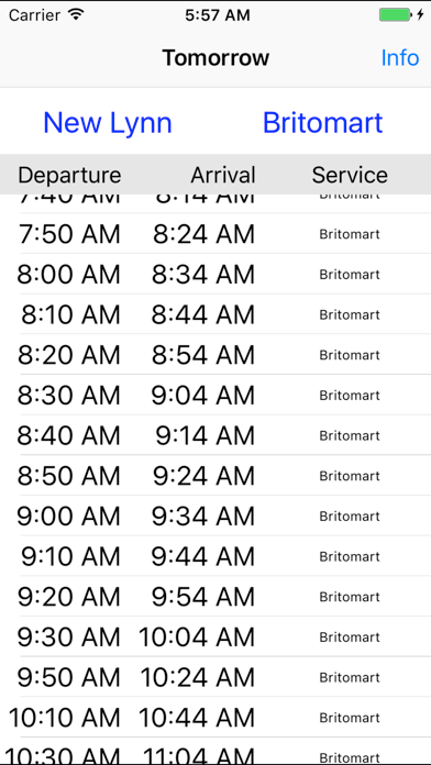 Screenshot #2 pour Auckland Trains