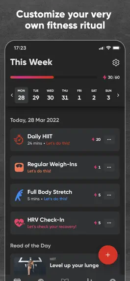 Game screenshot Ritual FIT: HIIT Workouts apk