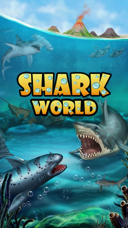 SHARK WORLD: Sharks & Jurassic animal battle games