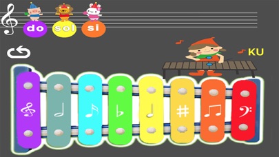 How to cancel & delete Piano de color del arco iris from iphone & ipad 3