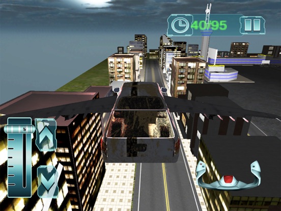 Screenshot #5 pour Futuristic Flying Jeep Conduite 2017