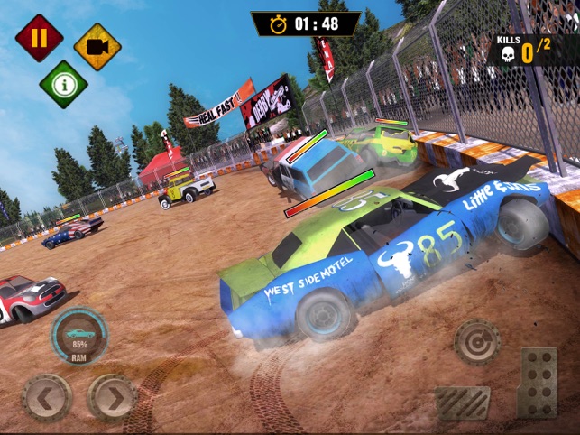 Crash Cars - A Physics Smashing Demolition Derby::Appstore for  Android