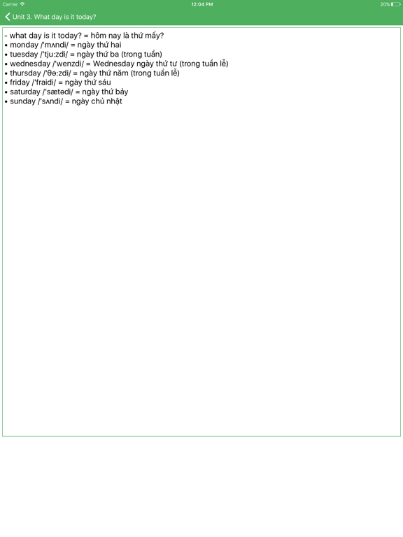 Screenshot #5 pour Tiếng Anh Lớp 4