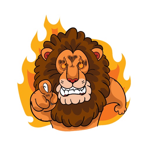 Lion! Facial Expressions