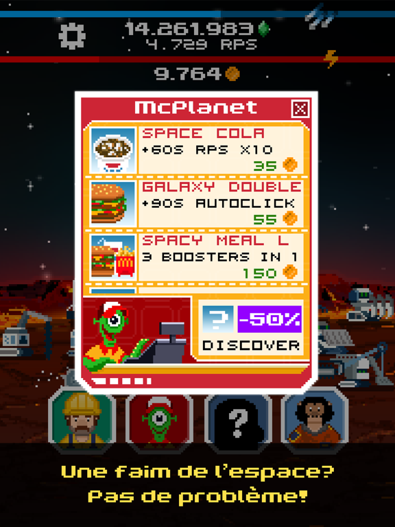 Screenshot #6 pour Tap Galaxy – Deep Space Mine
