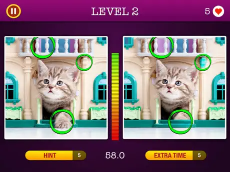5 Differences ~ Spot the Hidden Objects!