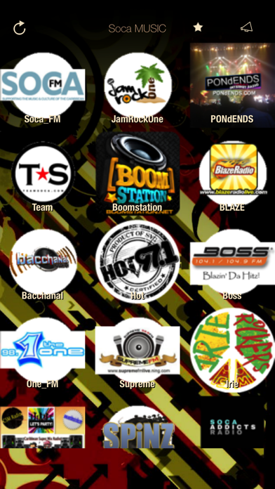 Screenshot #1 pour Soca Music Radio ONLINE FULL