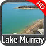 Lake Murray SC Fishing Maps HD App Cancel