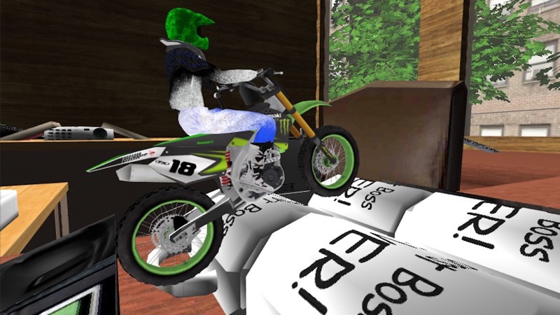 Office Motor-cycle Race-r 3D screenshot 4