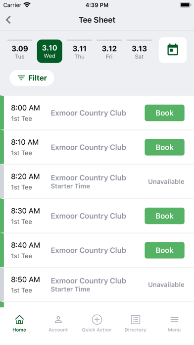 Exmoor Country Club Screenshot