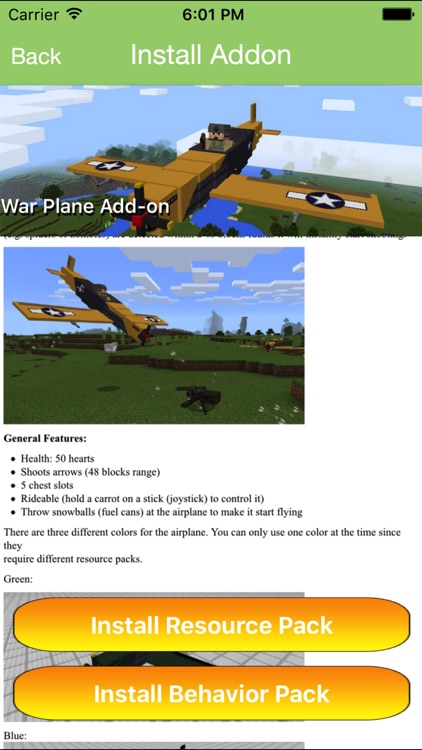 Guns & Transport Add ons for Minecraft PE MCPE
