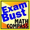 COMPASS Prep Math Flashcards Exambusters