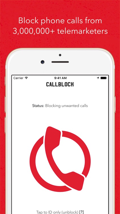 Callblock: Adblock for unwanted calls screenshot-0
