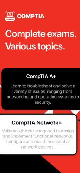 Game screenshot CompTIA A+ & Security + Prep mod apk
