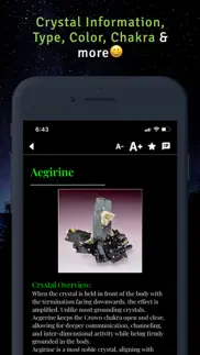 crystal guide: stones, rocks iphone screenshot 3