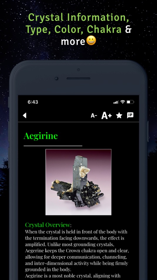 #3. Crystal Guide: Stones, Rocks (iOS) By: Payal Seth