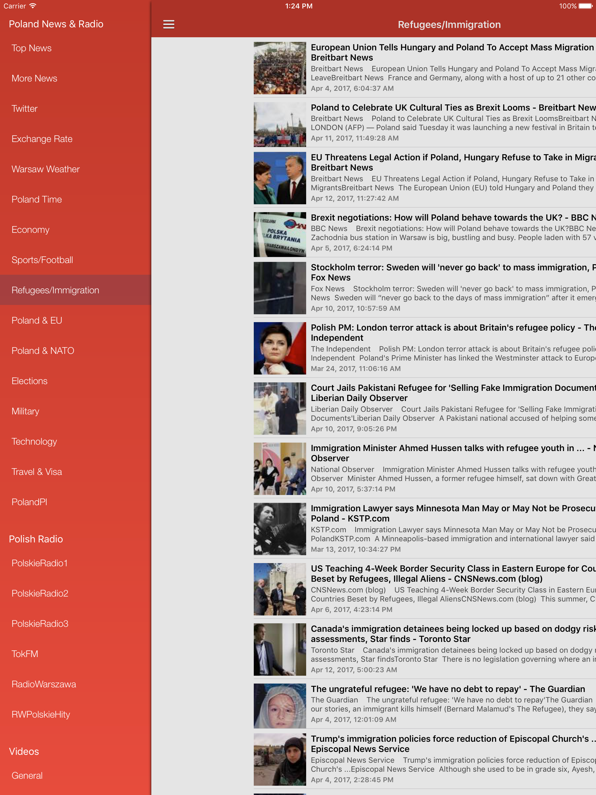 Poland News in English & Polish Radio