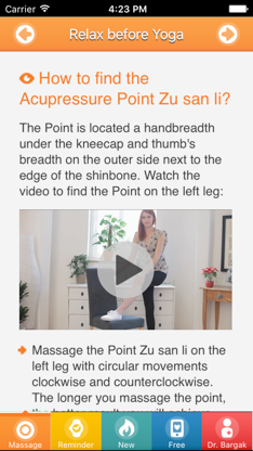 Effective Yoga: Acupressure Points Massage Class screenshot 2