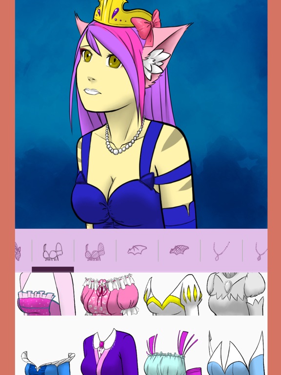 Avatar Maker: Princess iPad screenshot 4 - Entertainment app
