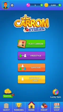 Game screenshot Carrom Striker apk