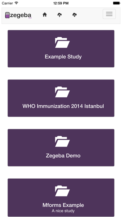 Screenshot #1 pour Zegeba Mobile