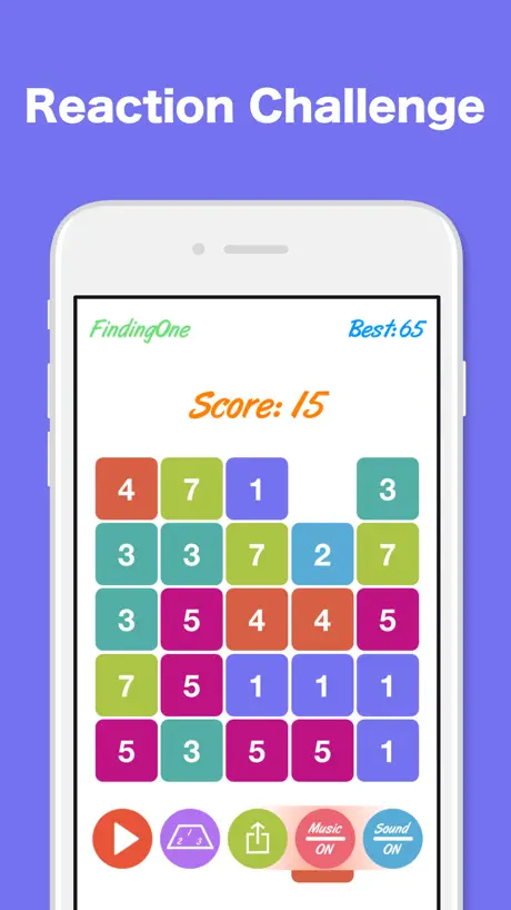 Finding One : Reaktionsspiel