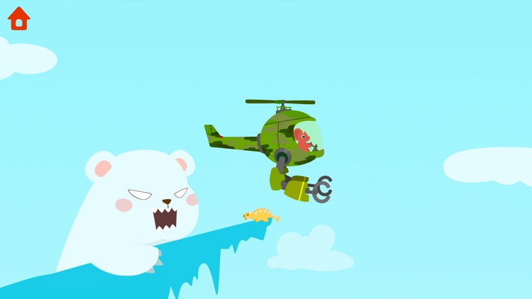 Dinosaur Helicopter Kids Games screenshot-5