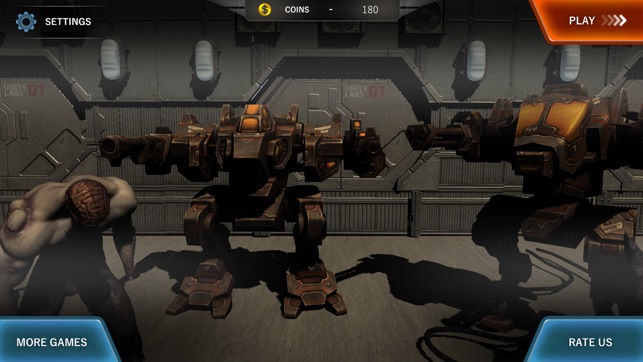 Monster Robots War: Rescue City from Zombie Attack(圖2)-速報App