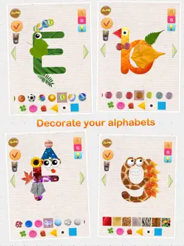 Game screenshot Decorate Alphabets apk