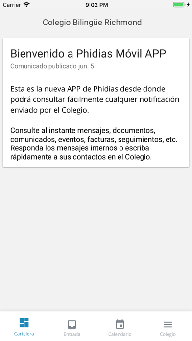 Colegio Bilingüe Richmond Screenshot