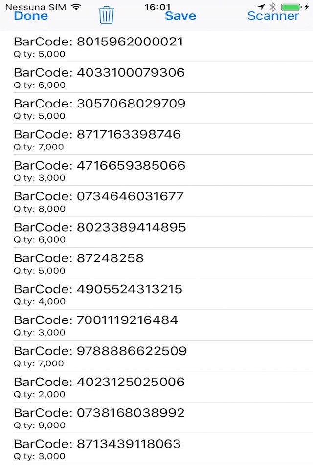 Inventory Terminal screenshot 2