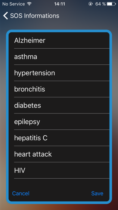HandHelp - Life Care emergency Screenshot