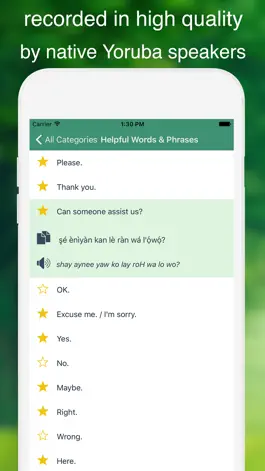 Game screenshot Speak Yoruba - Learn Yoruba Phrases & Words apk
