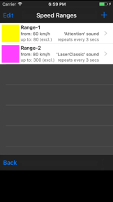 AudibleSpeed (GPS Speed Monitor) - Express Edition screenshot