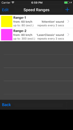 AudibleSpeed (GPS Speed Monitor) - Express Edition screenshot 4