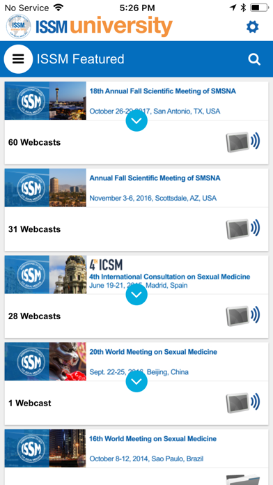 Screenshot #1 pour ISSM University