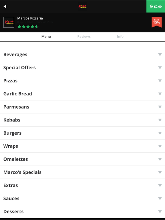 Screenshot #6 pour Marcos Pizzeria