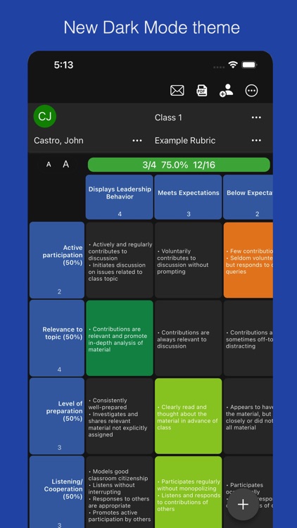 Rubric Scorer (cloud) screenshot-6