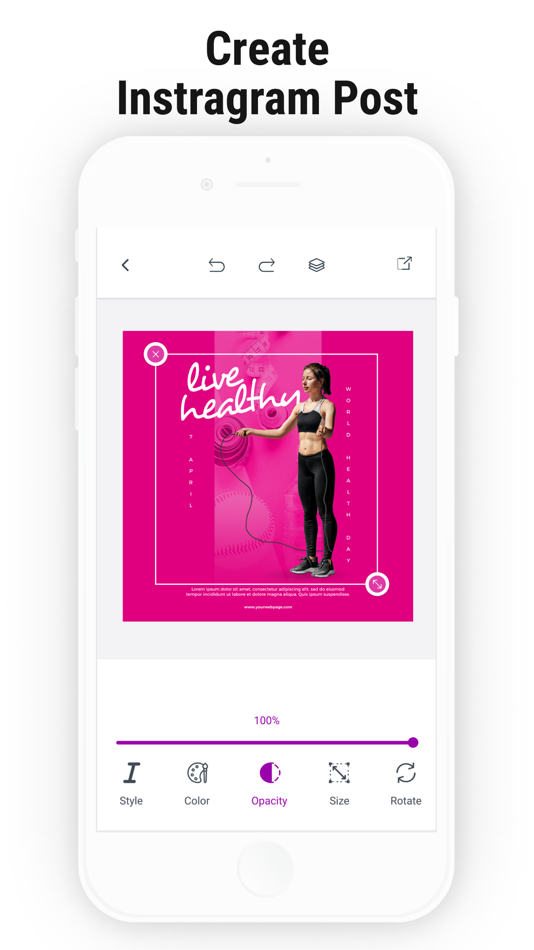 #5. Flyer Maker - Make a Poster (iOS) 由: SECURE SOFT LTD.